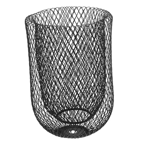HOMSFOU Rustikaler Doppel-lagen Metall Lampenschirm Schutzgitter Vintage Industrie Deckenlampen Abdeckung für Bar Wohnzimmer Schwarz HOMSFOU Rustikaler Doppel-lagen Metall Lampenschirm Schutzgitter Vintage Industrie Deckenlampen Abdeckung für Bar Wohnzimmer Schwarz von HOMSFOU
