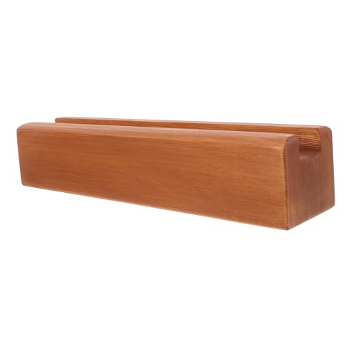 HOMSFOU Rutsch Ständer für Ganzkörperspiegel Eleganter Halter für Schlafzimmer Wohnzimmer und Badezimmer Stabil und Langlebig Massivem Holz von HOMSFOU