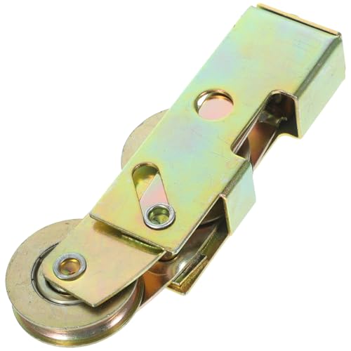 HOMSFOU Schiebetürrollen Aluminiumlegierung Geräuschloses Langlebiges Gleitsystem für Türen und Fenster für Wohnräume Küchen Scheunen und Garagen von HOMSFOU