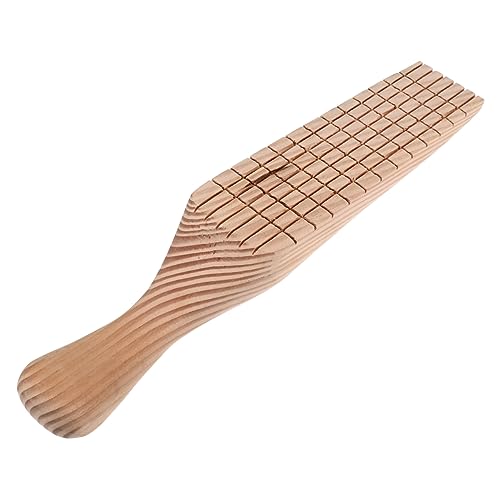 HOMSFOU Schindel Strukturierte Kunstwerkzeuge Modellierwerkzeuge Aus Ton Modellieren Lufttrockener Ton Paddel Keramik Planke Paddel Für Die Töpferei Bildhauerei Modelliermasse Textur Holz von HOMSFOU