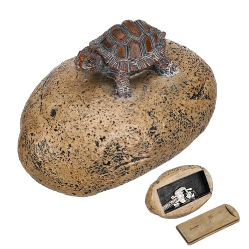 HOMSFOU Schlüsselbox Resin Form Realistischen Schildkröte Dekorative Aufbewahrung für Außenbereiche Wetterfestes Versteck für Ersatzschlüssel im Garten HOMSFOU Schlüsselbox Resin Form Realistischen Schildkröte Dekorative Aufbewahrung für Außenbereiche Wetterfestes Versteck für Ersatzschlüssel im Garten von HOMSFOU