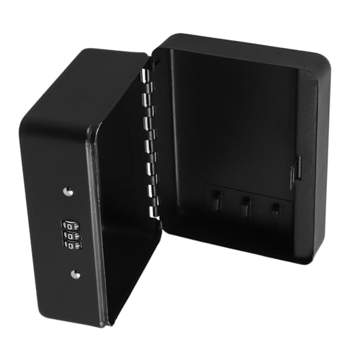 HOMSFOU Schlüsselbox mit Zahlenschloss Wandmontierter Schlüsselhalter für Autos und Immobilien Robuster Schlüsselkasten zur Sicheren Schlüsselorganisation im Büro und Zuhause Haken HOMSFOU Schlüsselbox mit Zahlenschloss Wandmontierter Schlüsselhalter für Autos und Immobilien Robuster Schlüsselkasten zur Sicheren Schlüsselorganisation im Büro und Zuhause Haken von HOMSFOU