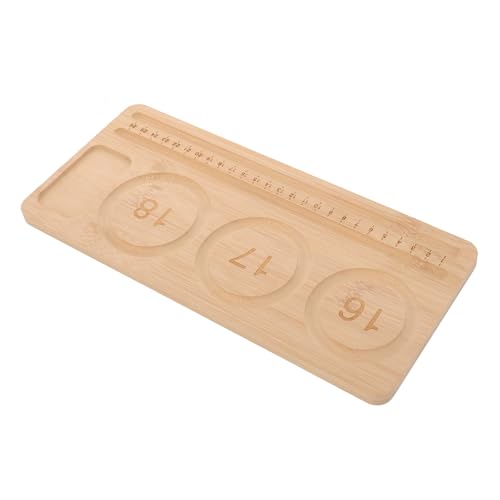 HOMSFOU Schmuck Tablett Für Perlen Holz Perlenbrett Design Organizer Zum Auffädeln Von Armbändern Und Halsketten Praktische Aufbewahrungsbox Für Schmuckstücke Und Bastelmaterial HOMSFOU Schmuck Tablett Für Perlen Holz Perlenbrett Design Organizer Zum Auffädeln Von Armbändern Und Halsketten Praktische Aufbewahrungsbox Für Schmuckstücke Und Bastelmaterial von HOMSFOU