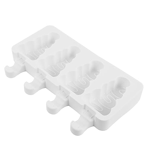 HOMSFOU Schokolade Schokolade 1 Stück Weihnachts- Am Stiel-Formen Obst Am Stiel Kerze Silikonform Eismaschine Tablett Weihnachten Fondant-Formen Eiswürfelform Joghurt Am Stiel von HOMSFOU