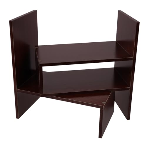 HOMSFOU Schreibtisch-Bücherregal, Holz, Schreibtisch-Magazin-Organizer für Zuhause, Büro, einfache Installation, vielseitige Aufbewahrung für Bücher, Akten, praktisches Schreibtischregal, natürliches HOMSFOU Schreibtisch-Bücherregal, Holz, Schreibtisch-Magazin-Organizer für Zuhause, Büro, einfache Installation, vielseitige Aufbewahrung für Bücher, Akten, praktisches Schreibtischregal, natürliches von HOMSFOU