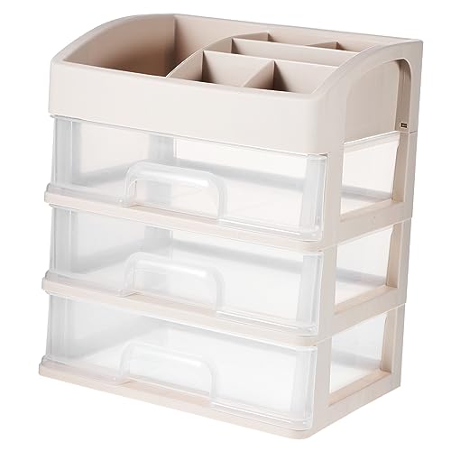 HOMSFOU Schreibtisch-Organizer Mit Dreischichtiger Aufbewahrungsbehälter Für Kleinigkeiten Platzsparendes Design Für Büro Und Zuhause Leicht Zu Reinigen Mit Feuchtem Tuch HOMSFOU Schreibtisch-Organizer Mit Dreischichtiger Aufbewahrungsbehälter Für Kleinigkeiten Platzsparendes Design Für Büro Und Zuhause Leicht Zu Reinigen Mit Feuchtem Tuch von HOMSFOU