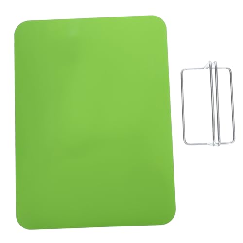 HOMSFOU Schreibtischtrennwand Schreibtischteiler für Studenten Trennwände für Klassenzimmertests Schülerteiler zum Testen Datenschutzordner für Studierende PVC Light Green von HOMSFOU