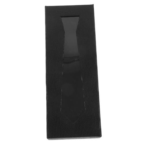 HOMSFOU Schwarze Krawatten Aufbewahrungsbox mit Schlangenledermuster Multifunktionaler Organizer mit Fächern Stilvolles für Herren zur Aufbewahrung von Krawatten und Einstecktüchern HOMSFOU Schwarze Krawatten Aufbewahrungsbox mit Schlangenledermuster Multifunktionaler Organizer mit Fächern Stilvolles für Herren zur Aufbewahrung von Krawatten und Einstecktüchern von HOMSFOU