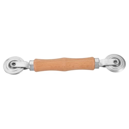HOMSFOU Screen Spline Roller Tool with Wood Handle Lightweight Installation Tool for Mesh Windows and Screen Repair Durable Cast Design for Quick and HOMSFOU Screen Spline Roller Tool with Wood Handle Lightweight Installation Tool for Mesh Windows and Screen Repair Durable Cast Design for Quick and von HOMSFOU