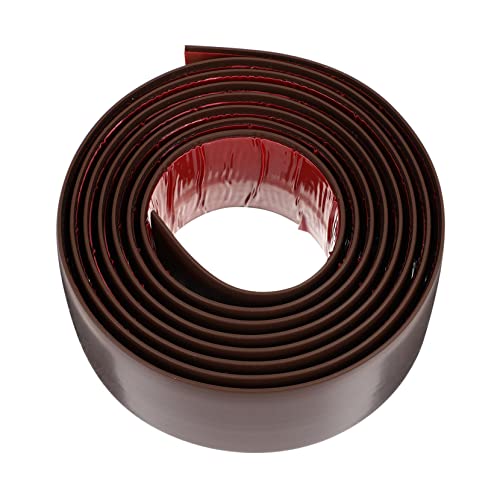 HOMSFOU Selbstklebende PVC-Boden-Übergangsstreifen, braun, flexible Lückenabdeckungsnaht, Verbindungsstück für Türen, leicht zu reinigende Bodenabdeckungsleiste HOMSFOU Selbstklebende PVC-Boden-Übergangsstreifen, braun, flexible Lückenabdeckungsnaht, Verbindungsstück für Türen, leicht zu reinigende Bodenabdeckungsleiste von HOMSFOU