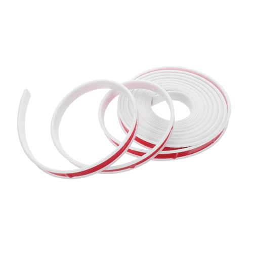 HOMSFOU Selbstklebende U-Form Kantenband Flexible Zierleiste für Möbel Schutz Füße Verschleißfeste Eckleiste für Schränke Regale Arbeitsplatten Einfache DIY Installation von HOMSFOU