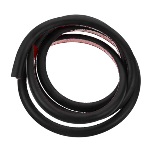 HOMSFOU Selbstklebende flexible Tropfschiene, Regenumlenker für Dach, Wohnmobil, Dachrinne, Streifen, schwarzes Silikon, Wohnmobil-Wasserablaufschutz für Outdoor-Ausrüstung von HOMSFOU