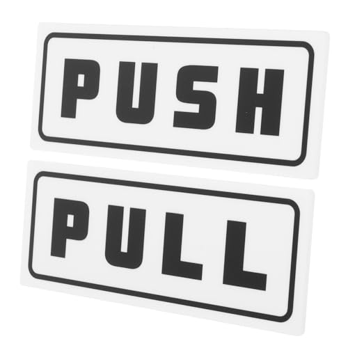 HOMSFOU Selbstklebendes Wetterfestes Push pull Türschild aus Acryl Modernes Kompaktes Eingangsschild für Glas türen Geeignet für Cafés Shops und Büros Klare Bedienungsanleitung HOMSFOU Selbstklebendes Wetterfestes Push pull Türschild aus Acryl Modernes Kompaktes Eingangsschild für Glas türen Geeignet für Cafés Shops und Büros Klare Bedienungsanleitung von HOMSFOU