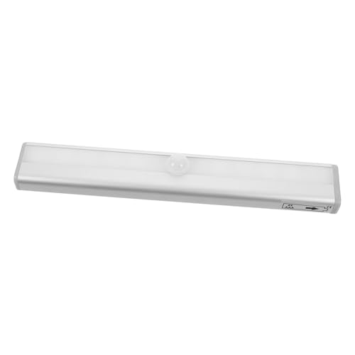HOMSFOU Sensor-nachtlicht Korridor Licht Wandleuchten Treppenlichter Batteriebetriebene Schrankleuchte Flurbeleuchtung Kleiderschrank Lichter Led Schrank Licht Schrankbeleuchtung Weiß von HOMSFOU