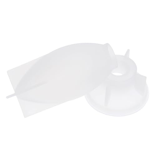 HOMSFOU Silikon Light Bulb Mold mit Sockel für Resin Casting DIY Kerzen Seifen Blüten Ambient Lamp Deko Vielseitige Gießform für Kreative Bastelprojekte und Handgemachte Kunstwerke von HOMSFOU