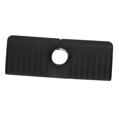 HOMSFOU Silikon Spritzschutzmatte für Waschbecken Wasserabsorbierende Abtropfmatte für Küche Badezimmer und Waschraum Passform Installieren Strapazierfähiges Material Schwarz Klein HOMSFOU Silikon Spritzschutzmatte für Waschbecken Wasserabsorbierende Abtropfmatte für Küche Badezimmer und Waschraum Passform Installieren Strapazierfähiges Material Schwarz Klein von HOMSFOU