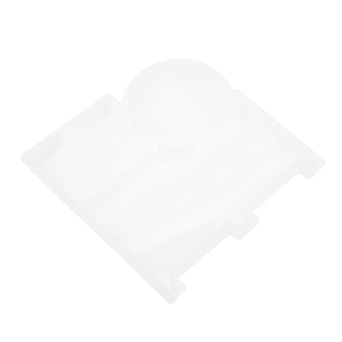HOMSFOU Silikonform Buchstaben Diy Gießform Silikon Tischdekoform Wiederverwendbar Langlebig Sicher für Handwerk Desktop Ornamentgestaltung von HOMSFOU