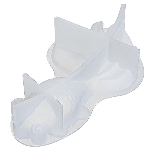 HOMSFOU Silikonform Fisch Goldfisch DIY Resin Form für Epoxidharz Schmuckherstellung Handliches Reißfestes Silikon Einfache Entformung für Dekoration und Bastelprojekte HOMSFOU Silikonform Fisch Goldfisch DIY Resin Form für Epoxidharz Schmuckherstellung Handliches Reißfestes Silikon Einfache Entformung für Dekoration und Bastelprojekte von HOMSFOU