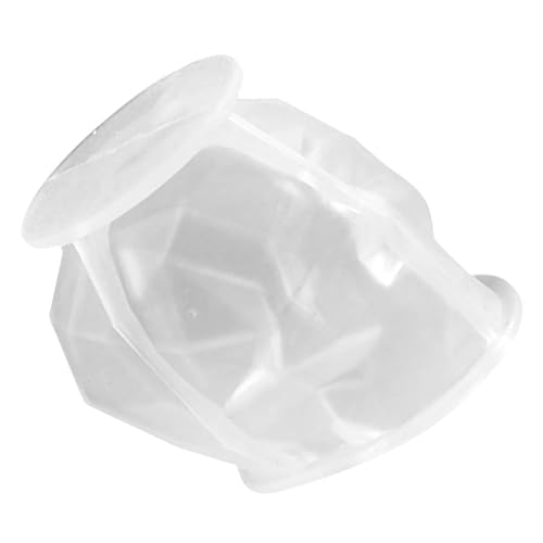 HOMSFOU Silikonform Schädel Geometrisch für Epoxidharz Gießen Diy Kerzenherstellung Aromatherapie Kerzenform Halloween Basteln Flexibel Langlebig Einfach zu Entformen Kompakt von HOMSFOU