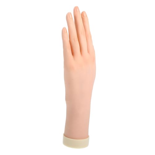 HOMSFOU Realistische Hand-Requisite Weibliche Schaufensterpuppen-Hand Schmuckständer Biegbares Künstliches Handmodell Für Ringe Und Armbänder Nagelübungen Und Schmuckorganisation von HOMSFOU