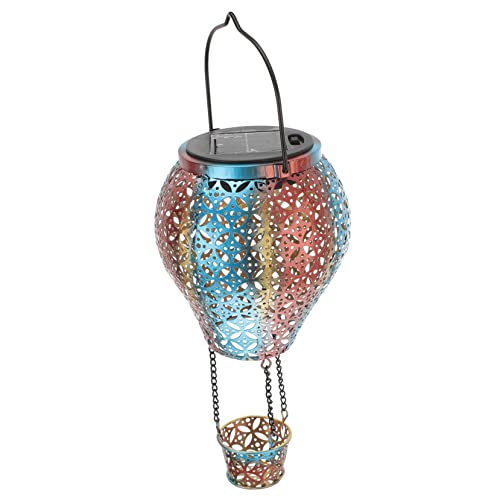 HOMSFOU Solarprojektorlampe für den einzug umhängelampe solar-leuchten solar light solarlamp Solarleuchten im Garten außen Garten Solarleuchte Outdoor-Solarleuchte Schmiedeeisen von HOMSFOU