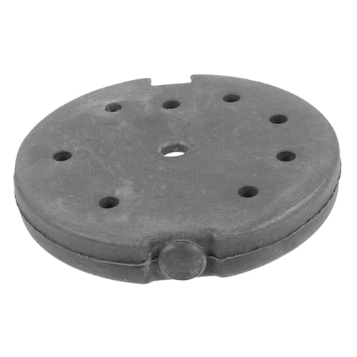 HOMSFOU Stabiler Lampensockel Gewichtsblock aus Eisen Runder Fuß für Stehlampen und Tischleuchten Robustes DIY Lampenhalter Bodenplatte ohne Bohrung Zubehör für Wohnraumdeko von HOMSFOU