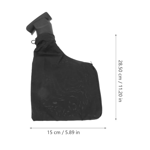 HOMSFOU Staubsammelbeutel für Sägen mit Ausblasöffnung Wiederverwendbarer Staubbeutel für Sägemaschinen Leicht Installierbar Atmungsaktiv Tragbar für Werkstatt und Heimgebrauch von HOMSFOU