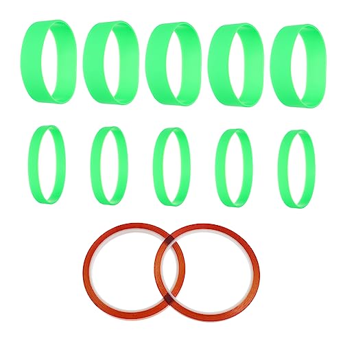 HOMSFOU Sublimationsband Set Hitzebeständigem Silikon Elastische Bänder Transferbänder für Optimale Haftung von Tumbler Rohlingen Langlebig und Flexibel Hohe Temperaturbeständigkeit für von HOMSFOU