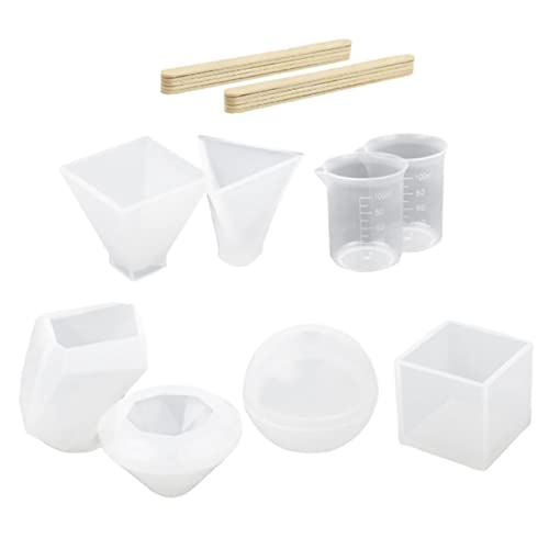 HOMSFOU Teiliges Silikonform Set für Diy Projekte Kreative Formen Verschiedenen Designs Leicht zu Reinigen und Flexibel für Gießen und Basteln HOMSFOU Teiliges Silikonform Set für Diy Projekte Kreative Formen Verschiedenen Designs Leicht zu Reinigen und Flexibel für Gießen und Basteln von HOMSFOU