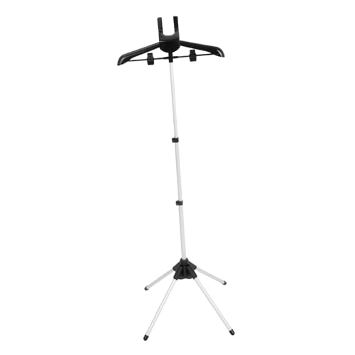 HOMSFOU Teleskop Kleiderständer für Dampfbügeleisen Faltbarer und Tragbarer Dampfgarer Halter Robuster Steamer Stand für Kleidung Höhenverstellbar mit Modernem Design und HOMSFOU Teleskop Kleiderständer für Dampfbügeleisen Faltbarer und Tragbarer Dampfgarer Halter Robuster Steamer Stand für Kleidung Höhenverstellbar mit Modernem Design und von HOMSFOU
