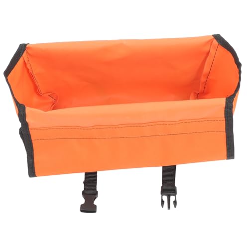 HOMSFOU Teleskopleiter -werkzeugkit Klappleiter-werkzeugtasche Abdeckung Teleskopisch Hängend Veranstalter Kleine Werkzeugtasche Leitern Falten Werkzeugtaschen Leiter Beutel Stoff Orange von HOMSFOU