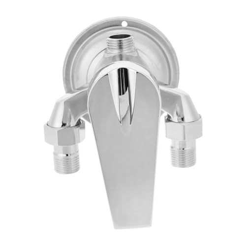 HOMSFOU Thermostatisches Mischventil für Badezimmer Warm Kaltwasser Umschalter Langlebiges Duschventil mit Einfachem Einbau Kompatibel mit Solar Warmwasserbereitersystemen Vielseitiges von HOMSFOU