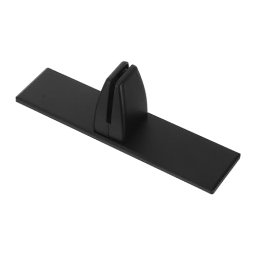 HOMSFOU Tischhalterung für Stecktafeln Schreibtisch-Gadgets Hustenschutz für Counte Hustenschutz-Hardware Klemmträger Schreibtisch -Bag -Haken Ecktischverbinder Aluminiumlegierung Schwarz von HOMSFOU