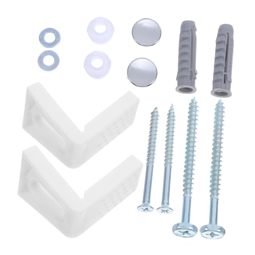 HOMSFOU Toilettensitz Schrauben Montagebolzen Stabile Wc Befestigung für Bad und Gewerbe Einfache DIY Installation und Zuverlässige Stabilität von HOMSFOU