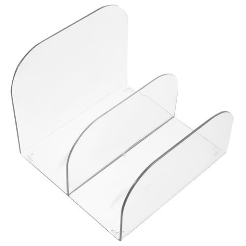 HOMSFOU Transparente Buchstütze Aus Kunststoff Stabil Für Schreibtisch Und Regal Für Bücher Zeitschriften Und Notizen Modernes Design Für Zuhause Und Büro HOMSFOU Transparente Buchstütze Aus Kunststoff Stabil Für Schreibtisch Und Regal Für Bücher Zeitschriften Und Notizen Modernes Design Für Zuhause Und Büro von HOMSFOU