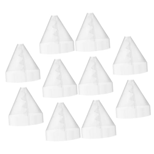 HOMSFOU Transparente Pflanzenabdeckungen, Frostschutzglocke für Gartenpflanzen, langlebige Pflanzenschutzabdeckung gegen kalte Lufttiere, 10 Stück von HOMSFOU