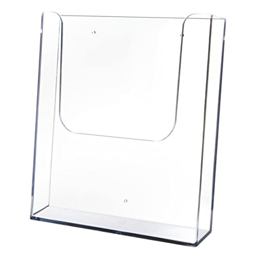 HOMSFOU Transparenter Prospektständer Wandmontierter Dokumentenhalter für Büro Schule Hotel Robuster Flyer Organizer mit Modernem Design HOMSFOU Transparenter Prospektständer Wandmontierter Dokumentenhalter für Büro Schule Hotel Robuster Flyer Organizer mit Modernem Design von HOMSFOU