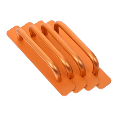 HOMSFOU Türgriffe aus Aluminiumlegierung, selbstklebend, kein Durchstechen, Schiebetürgriffe für Küchenschränke mit stabiler Konstruktion und schlankem Design, 4 Stück HOMSFOU Türgriffe aus Aluminiumlegierung, selbstklebend, kein Durchstechen, Schiebetürgriffe für Küchenschränke mit stabiler Konstruktion und schlankem Design, 4 Stück von HOMSFOU