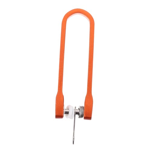 HOMSFOU Kreativer U-Förmiger Schlüsselclip Tragbarer Schlüsselhalter aus Aluminiumlegierung Stabil und Robust für Schlüsselorganisation und Aufbewahrung von HOMSFOU