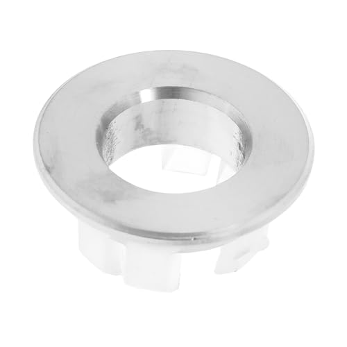 HOMSFOU Überlaufabdeckung für Waschbecken Dekorativer Ring für Keramikwaschbecken Einfache Installation Wasserregulierend Passend für Badezimmer und Küchenspülen HOMSFOU Überlaufabdeckung für Waschbecken Dekorativer Ring für Keramikwaschbecken Einfache Installation Wasserregulierend Passend für Badezimmer und Küchenspülen von HOMSFOU