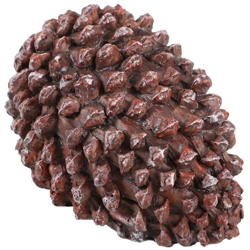 HOMSFOU Versteck für Schlüssel Form Aufbewahrungsbox Dekoratives Schlüsselversteck für Garten und Außenbereich Integriert die Landschaft von HOMSFOU