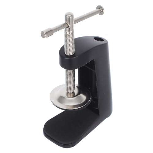 HOMSFOU Verstellbare Tischhalterung Klemme für Mikrofonarm und Tischlampe Robuster Aluminiumhalter Platzsparende Schreibtischklemme mit Einstellbarer für Verschiedene Tischstärken HOMSFOU Verstellbare Tischhalterung Klemme für Mikrofonarm und Tischlampe Robuster Aluminiumhalter Platzsparende Schreibtischklemme mit Einstellbarer für Verschiedene Tischstärken von HOMSFOU