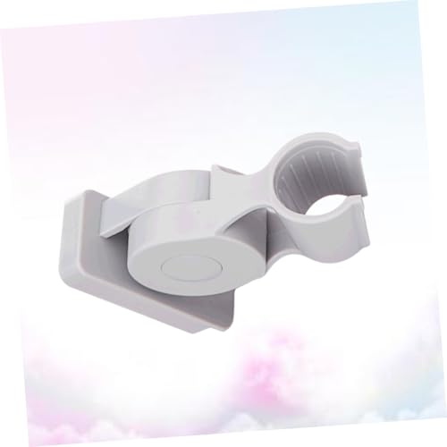 HOMSFOU Verstellbarer Duschkopfhalter aus Solidem Abs ohne Bohren Wandmontiertes Sprinkler rack für Standard handbrausen Grauer Halter für Dusche Kindersichere Installation Praktische HOMSFOU Verstellbarer Duschkopfhalter aus Solidem Abs ohne Bohren Wandmontiertes Sprinkler rack für Standard handbrausen Grauer Halter für Dusche Kindersichere Installation Praktische von HOMSFOU