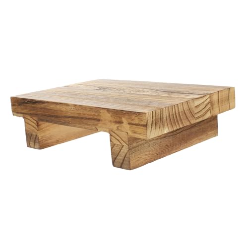 HOMSFOU Kleiner Holzhocker Als Holz Tritthocker Für Stabiler Fußhocker Für Zuhause Retro-blumentopfhalter Aus Holz Für Wohndekoration HOMSFOU Kleiner Holzhocker Als Holz Tritthocker Für Stabiler Fußhocker Für Zuhause Retro-blumentopfhalter Aus Holz Für Wohndekoration von HOMSFOU