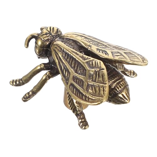HOMSFOU Vintage Messing Schrankknöpfe Bienenform Retro Stil Metall Türgriffe Feine Detailarbeit Komfortabler Griff für Kommoden Kleiderschränke Küchenschränke Klassische Einrichtung HOMSFOU Vintage Messing Schrankknöpfe Bienenform Retro Stil Metall Türgriffe Feine Detailarbeit Komfortabler Griff für Kommoden Kleiderschränke Küchenschränke Klassische Einrichtung von HOMSFOU