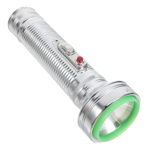 HOMSFOU Vintage Metall Taschenlampe Retro Stil Kleine Batteriebetriebene Lampe Nostalgische Deko für Ländlichen Hausgebrauch Kultige Vintage Beleuchtung von HOMSFOU