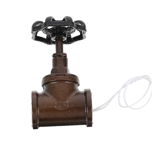 HOMSFOU Vintage Steampunk Stop Valve Lamp Lichtschalter aus Robustem mit Kabel Installieren und Reinigen Praktischer Ersatz für Tischlampen und Industrielle Beleuchtung HOMSFOU Vintage Steampunk Stop Valve Lamp Lichtschalter aus Robustem mit Kabel Installieren und Reinigen Praktischer Ersatz für Tischlampen und Industrielle Beleuchtung von HOMSFOU