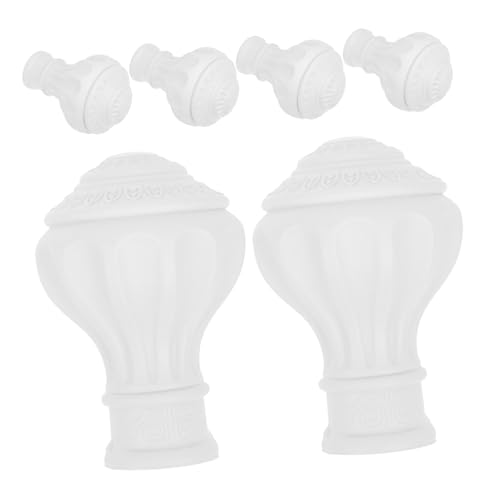 HOMSFOU Vorhang Stange Dekorative 6 Stücke Gardinen Stange Ende Stopper Pavillon Römischen Wohnzimmer Fenster HOMSFOU Vorhang Stange Dekorative 6 Stücke Gardinen Stange Ende Stopper Pavillon Römischen Wohnzimmer Fenster von HOMSFOU
