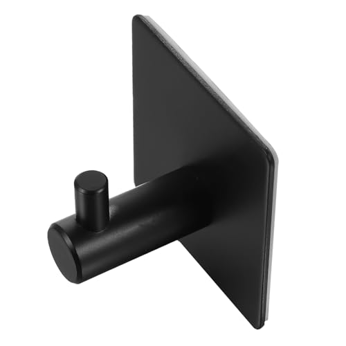 HOMSFOU Wand Klebehaken Selbstklebender Robuster Haken für Handtücher Mäntel und Hüte Bad und Schlafzimmer Installieren Rostfrei von HOMSFOU