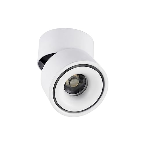 HOMSFOU Wandlampe Deckeneinbauleuchte Punktlicht verstellbare Deckenleuchte einstellbar Bild Schienenbeleuchtung Anzeigelicht rotieren Scheinwerfer Weiß HOMSFOU Wandlampe Deckeneinbauleuchte Punktlicht verstellbare Deckenleuchte einstellbar Bild Schienenbeleuchtung Anzeigelicht rotieren Scheinwerfer Weiß von HOMSFOU